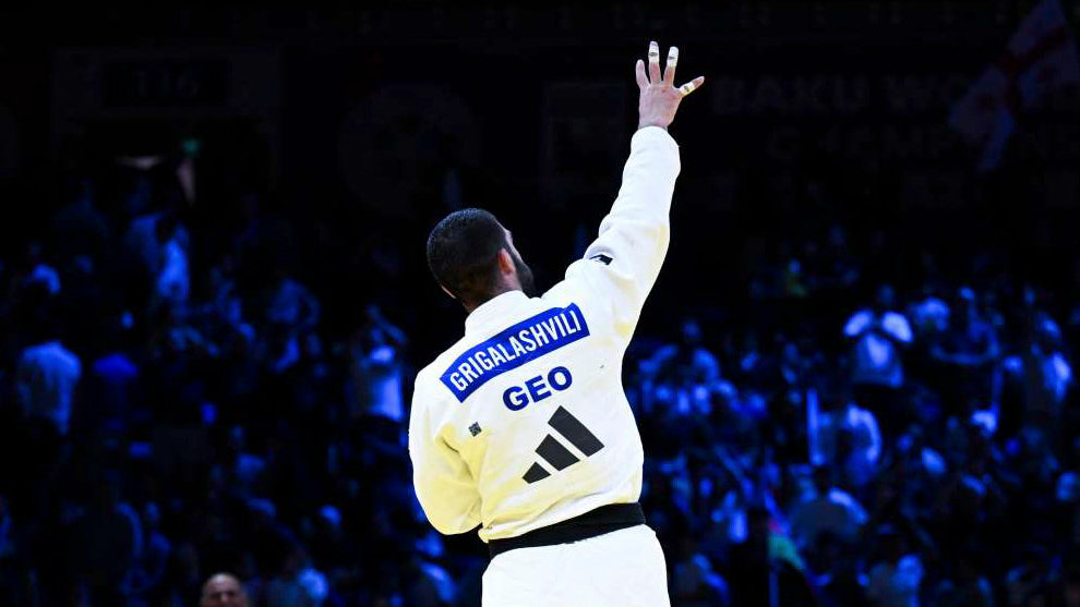 Grigalashvili back on top